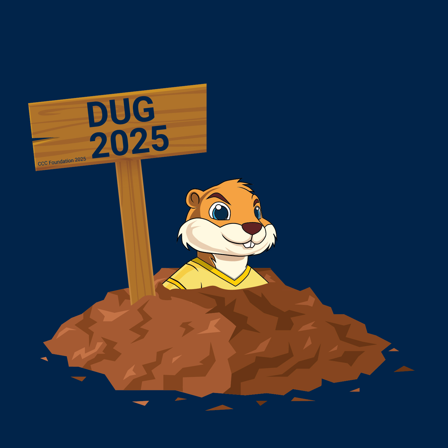 Dug 2025 Sticker 