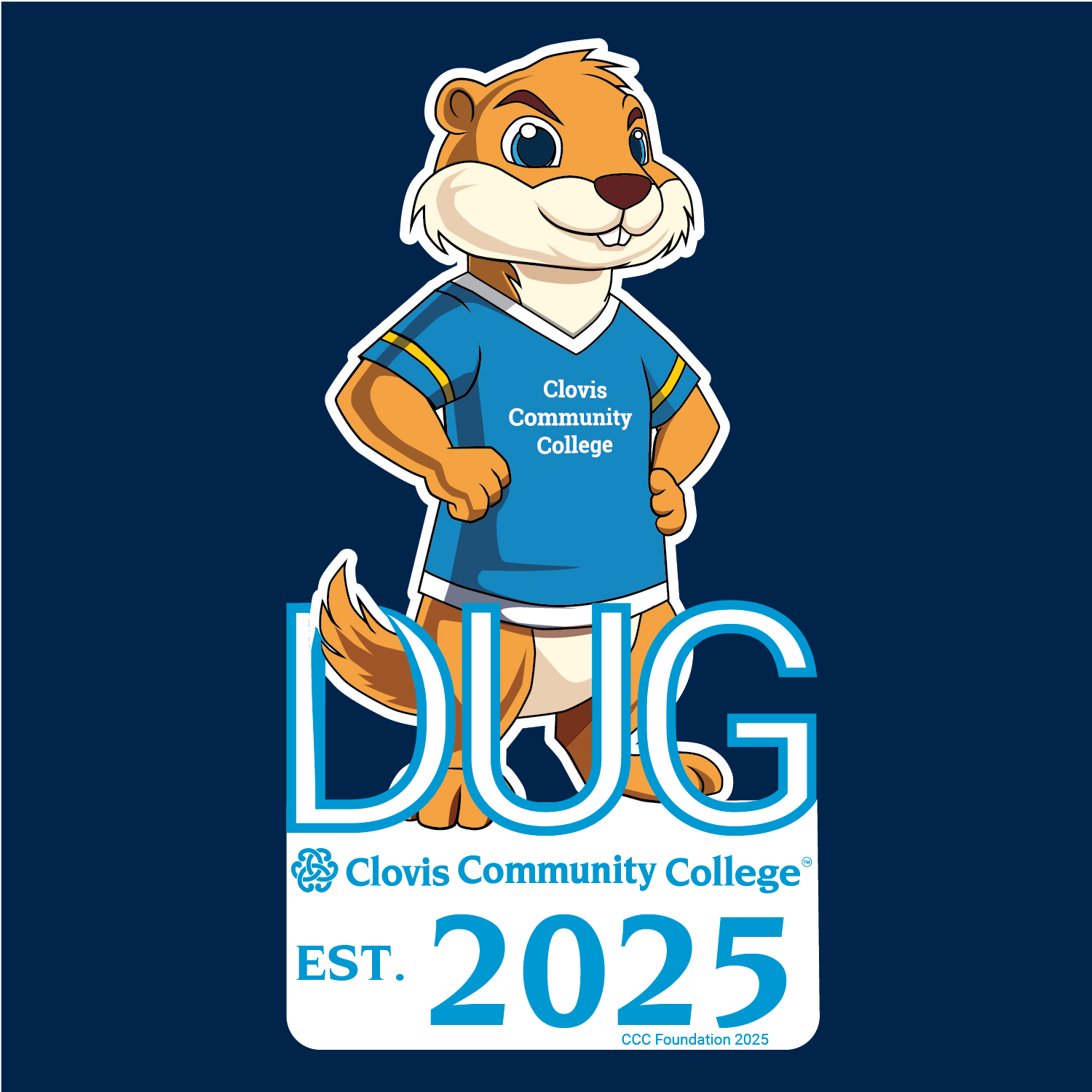 EST. 2025 Dug Sticker