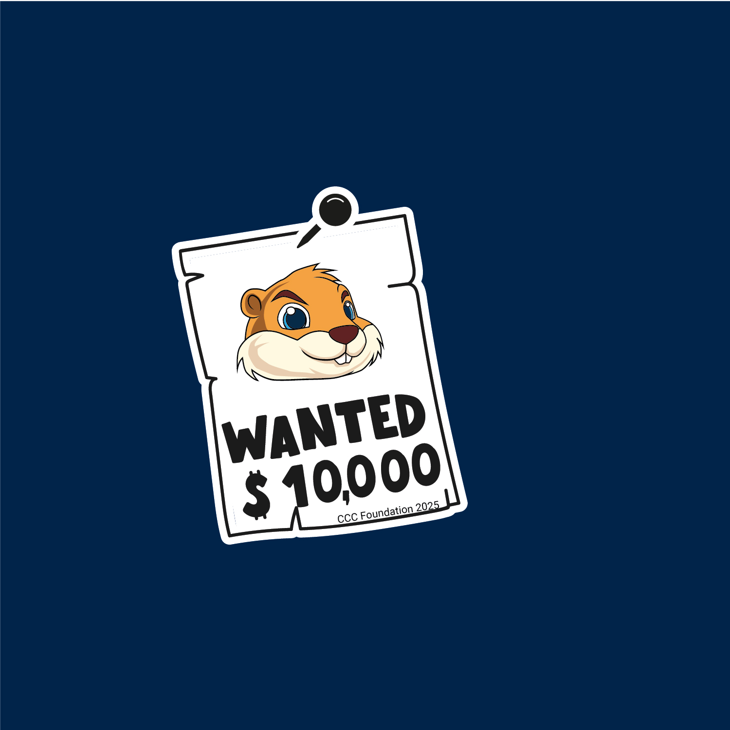 Dug Wanted Poster Sticker