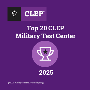 CLEP Top 25 Military Test Center